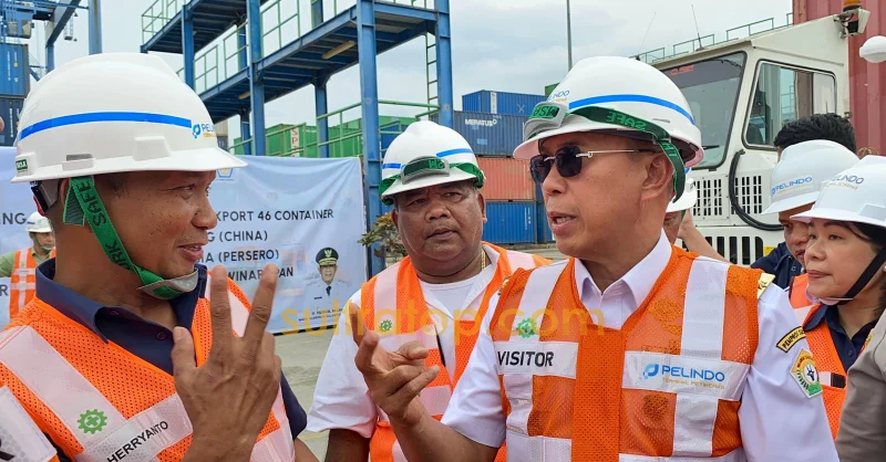 Sulawesi Tenggara Masuk Rantai Pasok Global, 46 Kontainer Nikel Diekspor Langsung ke China 1 Sulawesi Tenggara Masuk Rantai Pasok Global, 46 Kontainer Nikel Diekspor Langsung ke China