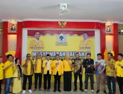 Golkar Koltim Panaskan Mesin Politik, La Ode Darwin Targetkan 8 Kursi di Pileg Mendatang  ‎