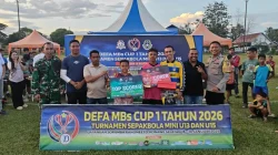 BPR Bahteramas Konsel Tambah Hadiah Top Score Turnamen U-13 dan U-15 DEFA MBs CUP I