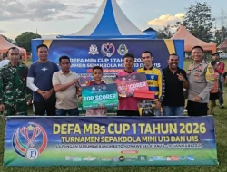 BPR Bahteramas Konsel Tambah Hadiah Top Score Turnamen U-13 dan U-15 DEFA MBs CUP I