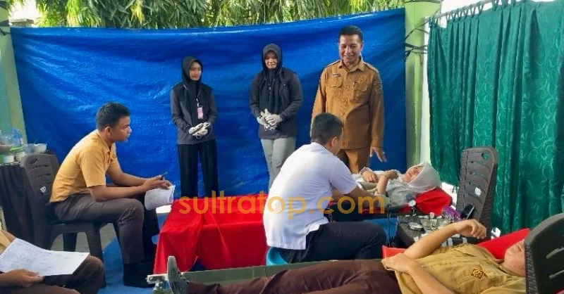 Donor Darah di SMAN 1 Kendari Lampaui Target, Pelajar Turut Jaga Stok Darah Sultra 1 Donor Darah di SMAN 1 Kendari Lampaui Target, Pelajar Turut Jaga Stok Darah Sultra