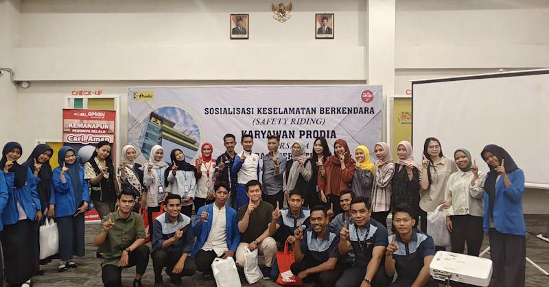 Asmo Sulsel Ajak Karyawan Prodia Makassar Tingkatkan Kesadaran Berkendara Aman 1 Asmo Sulsel Ajak Karyawan Prodia Makassar Tingkatkan Kesadaran Berkendara Aman