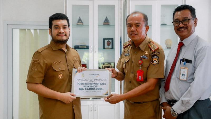 Bank Sultra Salurkan CSR Rp193 Juta untuk Rumah Ibadah dan Sanitasi di Buton 1 Bank Sultra Salurkan CSR Rp193 Juta untuk Rumah Ibadah dan Sanitasi di Buton