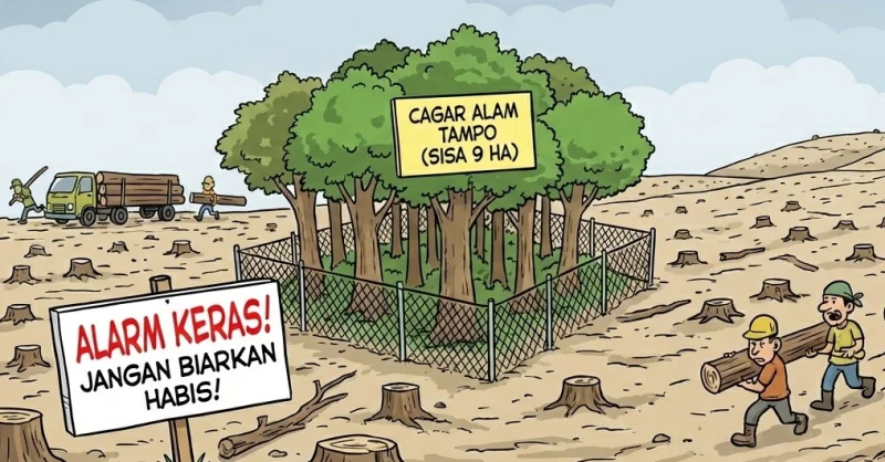 Cagar Alam Tampo di Muna Terancam Habis, DPR RI Minta Kemenhut Bertindak Tegas 1 Cagar Alam Tampo di Muna Terancam Habis, DPR RI Minta Kemenhut Bertindak Tegas
