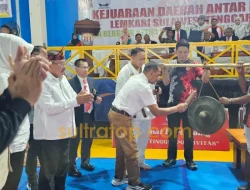 Kejurda Karate Lemkari Sultra Dibuka Wakil Bupati Muna Barat, Tekankan Sportivitas dan Persaudaraan