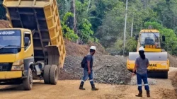 Urat Nadi Ekonomi Desa Dibuka: PT SCM Bangun Jalan Penghubung di Routa