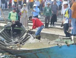 Bangkai Kapal Cemari Teluk Kendari, Pembersihan Resmi Dimulai