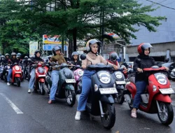 Asmo Sulsel Gelar Scoopy Girls Match & Style, Perpaduan Riding Aman dan Ekspresi Gaya Anak Muda Makassar