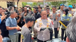 Polresta Kendari Bongkar Sindikat Curanmor Lintas Kabupaten, 73 Motor Diamankan