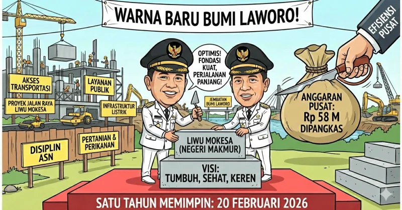 Menapaki Tahun Pertama La Ode Darwin–Ali Basa di Muna Barat: Liwu Mokesa Mulai Terlihat 1 Menapaki Tahun Pertama La Ode Darwin–Ali Basa di Muna Barat: Liwu Mokesa Mulai Terlihat