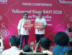 Telkomsel Pamasuka Siaga RAFI 2026, Hadirkan 33 Posko dan Optimalkan 71 Titik Jaringan Prioritas