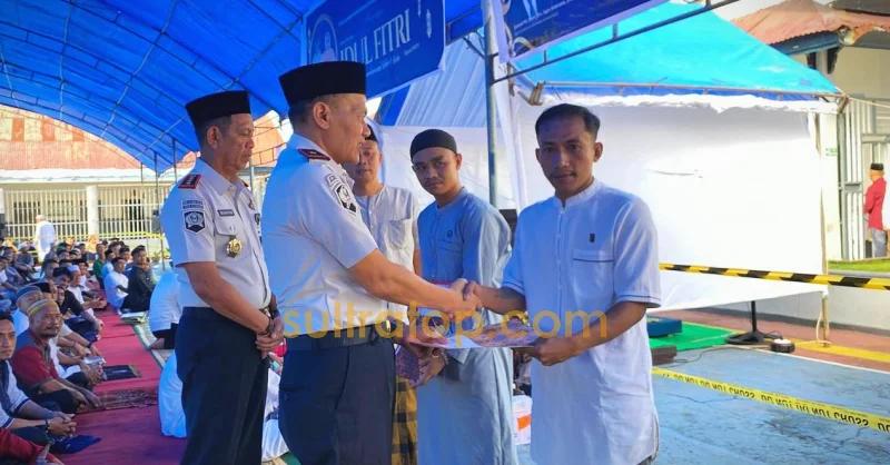 Kemenimipas Beri Remisi Idulfitri ke 2.156 WBP di Sultra, 7 Orang Langsung Bebas 1 Kemenimipas Beri Remisi Idulfitri ke 2.156 WBP di Sultra, 7 Orang Langsung Bebas
