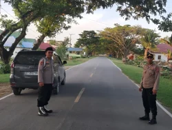 Viral Isu Balap Liar di Tondasi Muna Barat, Polsek Tiworo Tengah Lakukan Patroli
