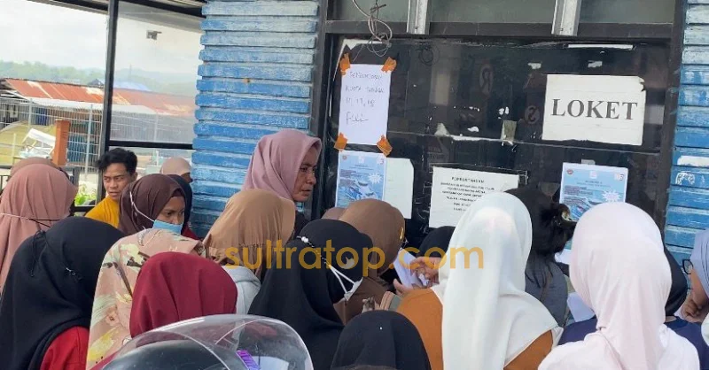 Diserbu Warga, Tiket Mudik Kapal Gratis Kendari–Raha dan Baubau Habis hanya 3 Hari 1 Diserbu Warga, Tiket Mudik Kapal Gratis Kendari–Raha dan Baubau Habis hanya 3 Hari