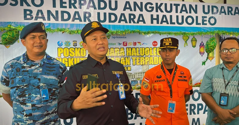 Bandara Haluoleo Kendari Siagakan Posko Angkutan Lebaran, Libatkan Basarnas hingga TNI AU 1 Bandara Haluoleo Kendari Siagakan Posko Angkutan Lebaran, Libatkan Basarnas hingga TNI AU