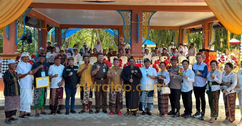 Upacara Melasti Umat Hindu di Konawe Berlangsung Hikmat, Digelar di Bendung Wawotobi 1 Upacara Melasti Umat Hindu di Konawe Berlangsung Hikmat, Digelar di Bendung Wawotobi