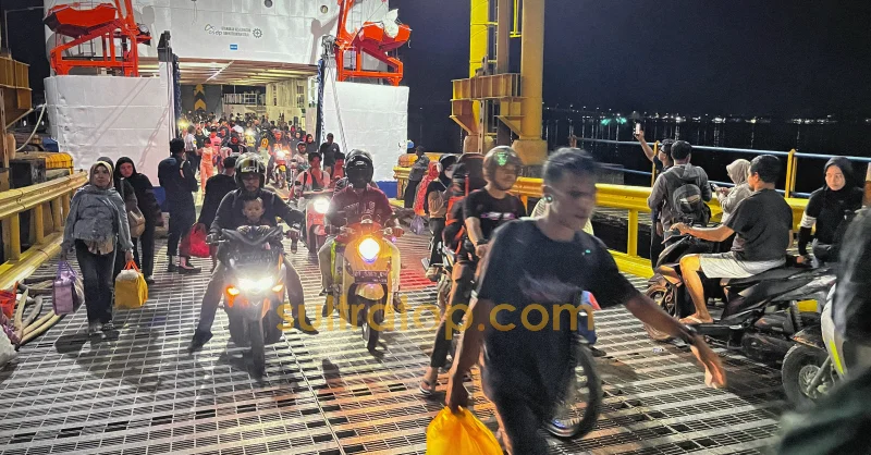 H+4 Lebaran, Arus Balik Wawonii–Kendari Ramai namun Tetap Terkendali 3 H+4 Lebaran, Arus Balik Wawonii–Kendari Ramai namun Tetap Terkendali