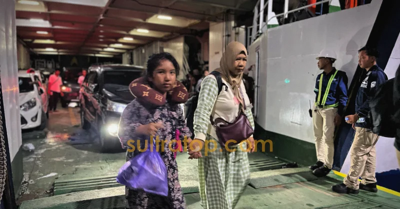 H+4 Lebaran, Arus Balik Wawonii–Kendari Ramai namun Tetap Terkendali