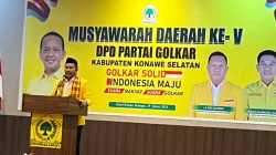 Musda Golkar Konsel Jadi Momentum, Darwin Minta Irham Bidik 14 Kursi DPRD 4 Musda Golkar Konsel Jadi Momentum, Darwin Minta Irham Bidik 14 Kursi DPRD