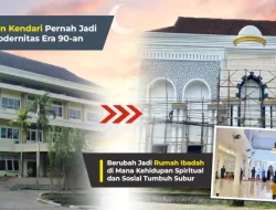Cerita di Balik Hotel Terbengkalai di Kendari yang Kini Bertransformasi Jadi Masjid Megah