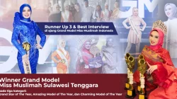 Kisah Mahasiswi UHO Asal Koltim: Raih Prestasi di Grand Model Miss Muslimah Level Nasional