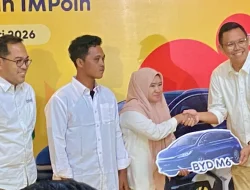 Setia Pakai IM3, Pelanggan di Kendari Raih Mobil Listrik BYD M6