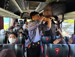 Polda Sultra Berangkatkan 135 Pemudik Gratis Tujuan Muna, Muna Barat, dan Buton Tengah