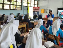 Astra Motor Sulsel Edukasi Safety Riding ke Siswa SMAN 8 Gowa