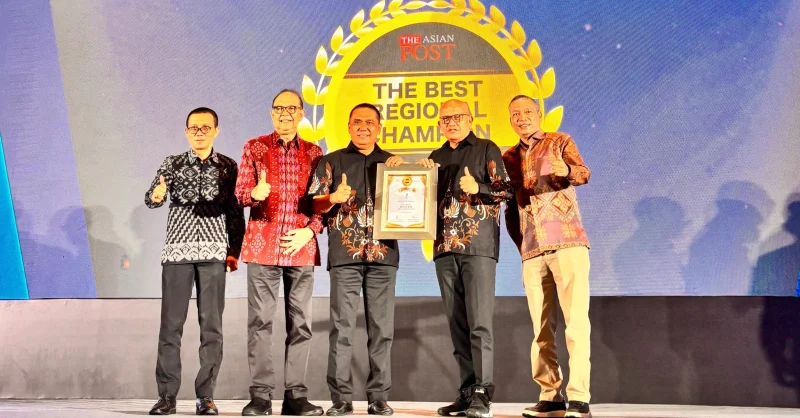 Prestasi Nasional, BPR Bahteramas Kendari Sabet The Asian Post Best Regional Champion 2026