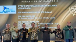 BPR Bahteramas Konsel Naik Kelas, Raih Bintang 5 di Top BUMD Awards 2026