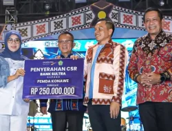 Bank Sultra Salurkan CSR Rp250 Juta untuk Beasiswa 625 Siswa di Konawe