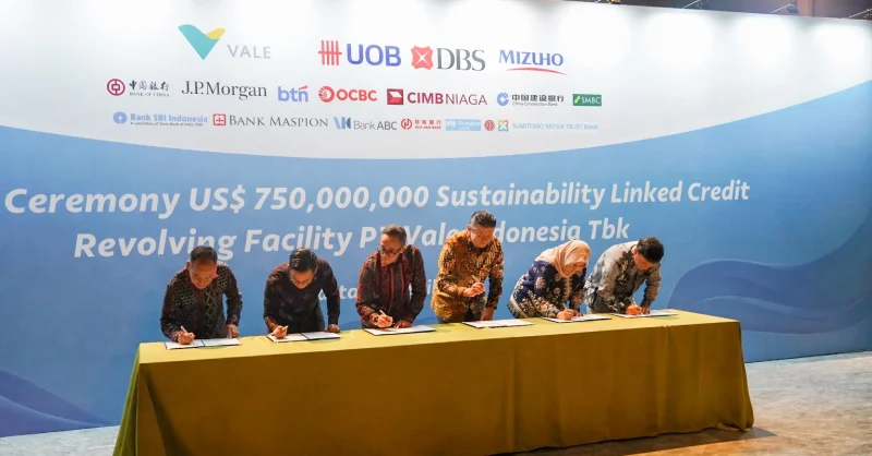 PT Vale Raih Pinjaman Berbasis Keberlanjutan US$750 Juta untuk Dukung Transisi Energi 1 PT Vale Raih Pinjaman Berbasis Keberlanjutan US$750 Juta untuk Dukung Transisi Energi