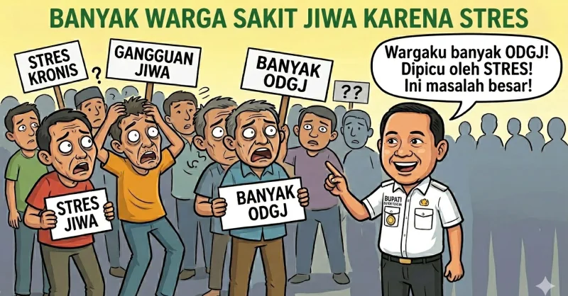 Bupati Azhari Ungkap Banyak yang Sakit Jiwa di Buton Tengah Karena Stres
