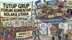 Grup FB Forum Komentar Kolaka Utara Dinilai Meresahkan, Massa Geruduk Kantor Diskominfo 7 Grup FB Forum Komentar Kolaka Utara Dinilai Meresahkan, Massa Geruduk Kantor Diskominfo