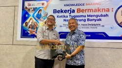 Pesan Dr Aqua Dwipayana di OJK Sultra: Di Balik Meja Kerja Ada Tanggung Jawab Besar