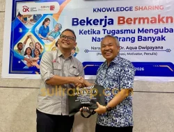 Pesan Dr Aqua Dwipayana di OJK Sultra: Di Balik Meja Kerja Ada Tanggung Jawab Besar
