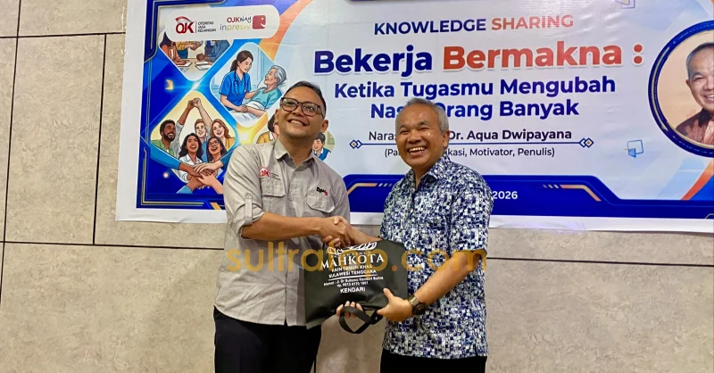 Pesan Dr Aqua Dwipayana di OJK Sultra: Di Balik Meja Kerja Ada Tanggung Jawab Besar 1 Pesan Dr Aqua Dwipayana di OJK Sultra: Di Balik Meja Kerja Ada Tanggung Jawab Besar