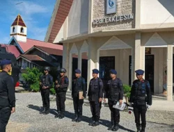 Brimob Polda Sultra Sterilisasi Gereja di Kendari Jelang Paskah 2026