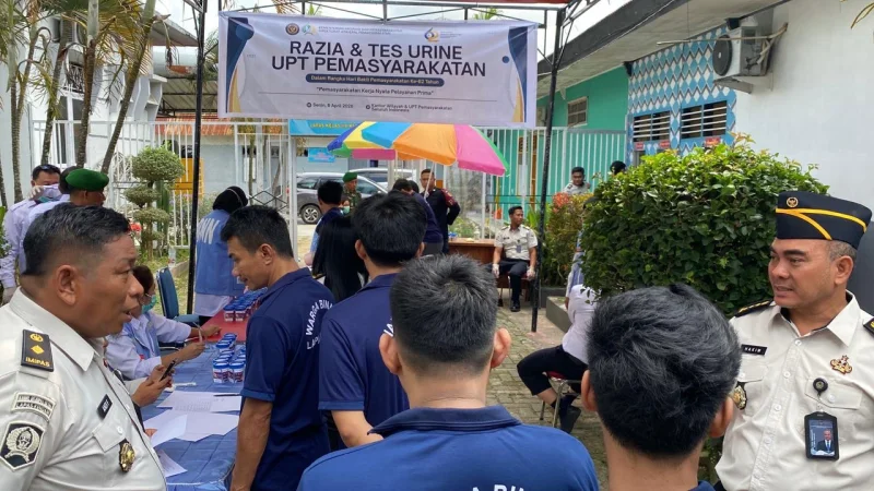 Lapas Kendari Tes Urine 200 Orang, Fokus Deteksi Dini Narkoba 1 Lapas Kendari Tes Urine 200 Orang, Fokus Deteksi Dini Narkoba