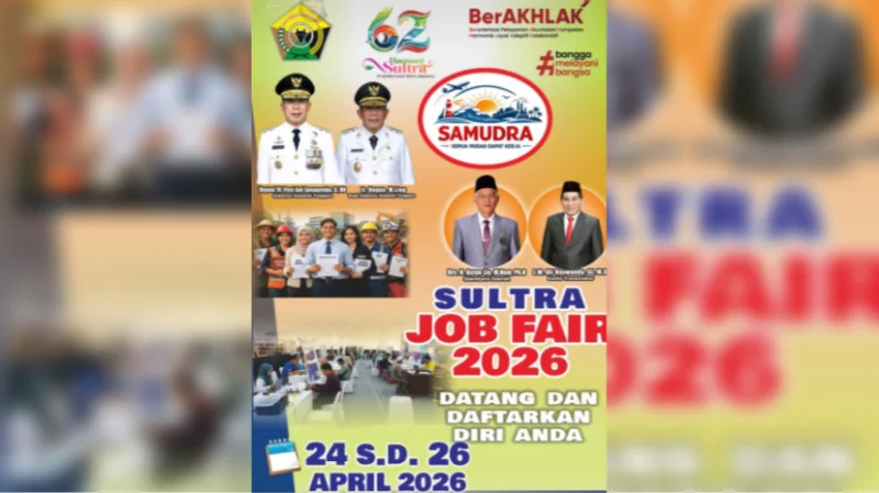 Job Fair HUT ke-62 Sultra, 30 Perusahaan Siap Buka Lowongan Kerja 1 Job Fair HUT ke-62 Sultra, 30 Perusahaan Siap Buka Lowongan Kerja
