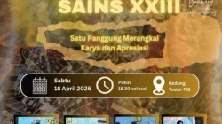 Meriahkan HUT ke-23, Sains FKIP UHO Undang Publik Nikmati Pertunjukan Seni 12 Meriahkan HUT ke-23, Sains FKIP UHO Undang Publik Nikmati Pertunjukan Seni