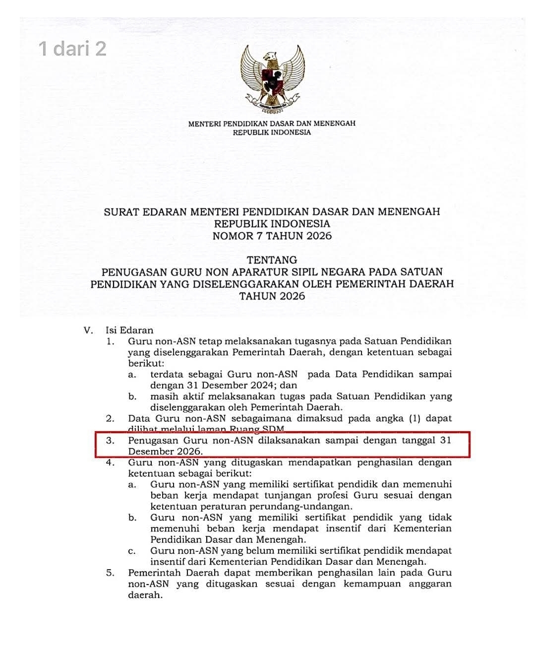 Guru Non-ASN Tak Boleh Lagi Mengajar di Sekolah Negeri Mulai 2027, Dinas Muna Tunggu Arahan Bupati 3 Guru Non-ASN Tak Boleh Lagi Mengajar di Sekolah Negeri Mulai 2027, Dinas Muna Tunggu Arahan Bupati