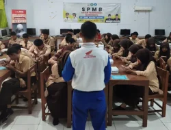 Asmo Sulsel Edukasi Safety Riding Siswa SMKN 1 Gowa, Tekankan Pentingnya Fokus saat Berkendara