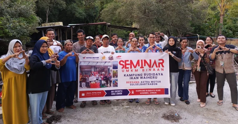 Asmo Sulsel Gelar Pelatihan Budidaya Ikan untuk UMKM Binaan di Kampung Waiheru Ambon 1 Asmo Sulsel Gelar Pelatihan Budidaya Ikan untuk UMKM Binaan di Kampung Waiheru Ambon