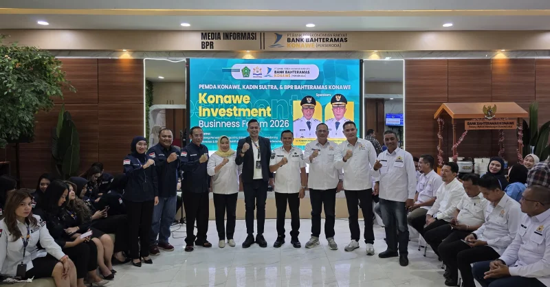 Bupati Yusran Buka Forum Diskusi Investasi Bisnis BPR Konawe dan Kadin Sultra 4 Bupati Yusran Buka Forum Diskusi Investasi Bisnis BPR Konawe dan Kadin Sultra
