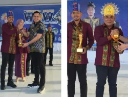 BPR Konawe Serahkan Piala Top BUMD dan CSR kepada Bupati Konkep di Pembukaan Wonderful Wawonii