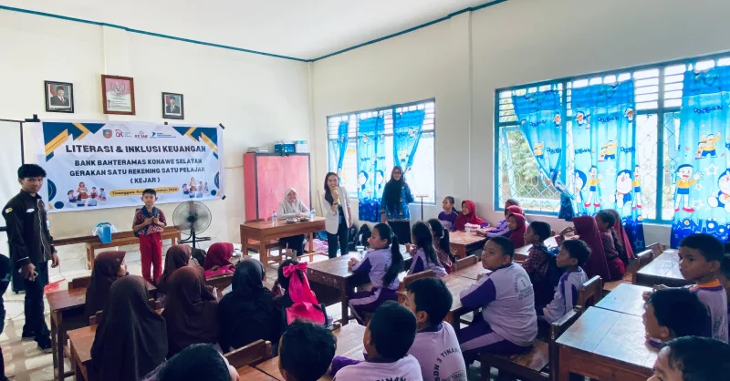 Bank Bahteramas Konawe Selatan Gelar Gerakan Satu Rekening Satu Pelajar di SDN 03 Tinanggea 1 Bank Bahteramas Konawe Selatan Gelar Gerakan Satu Rekening Satu Pelajar di SDN 03 Tinanggea