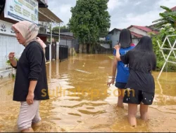 Banjir Rendam Jalan Pemuda Kendari, Warga: Bulan Mei Sudah 3 Kali Urus Lumpur