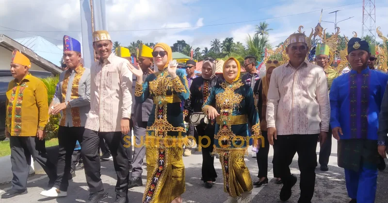 Kirab Budaya Perdana Konkep Berlangsung Meriah, Tampilkan Harmoni Lintas Suku di Wawonii