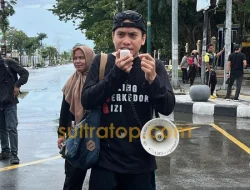 Peringati Hari Buruh, AJI Kendari Gelar Aksi Tolak PHK Massal Jurnalis
